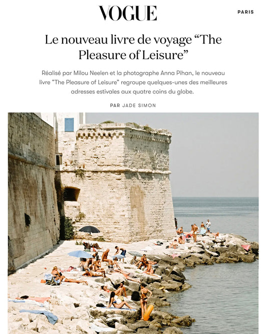 The Pleasure of Leisure Press Features