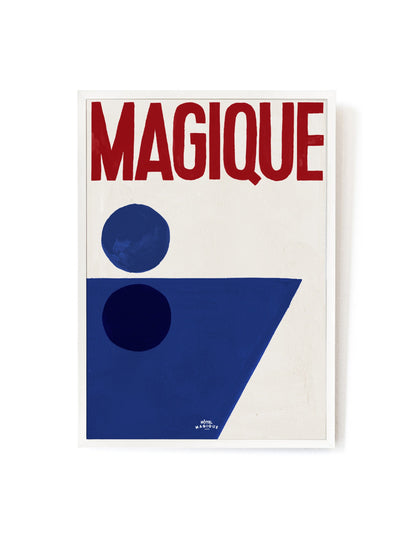 A Splash of Magique art print-Art Print-A3-White-Hôtel Magique