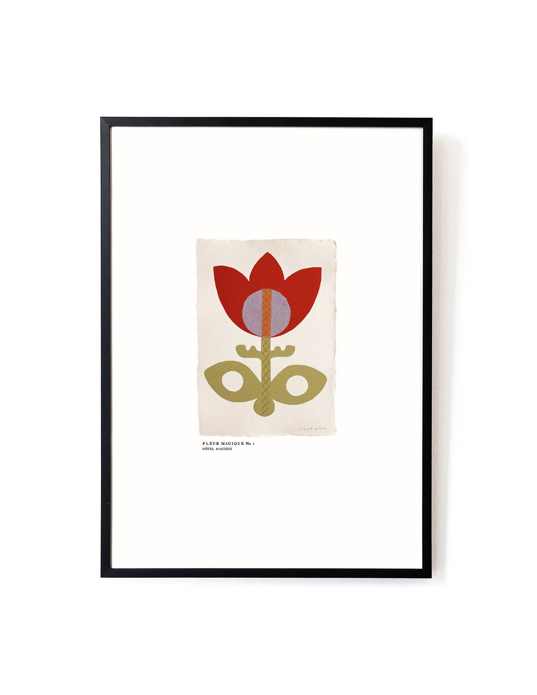 Fleur Magique No.1 by Louisa Dunn-Art Print-A3-Unframed-Hôtel Magique