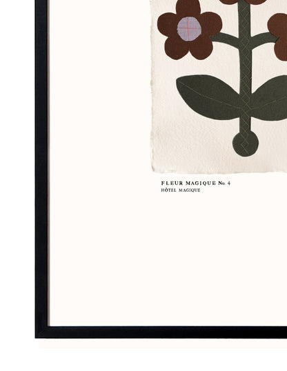 Fleur Magique No.4 by Louisa Dunn-Art Print-A3-Unframed-Hôtel Magique