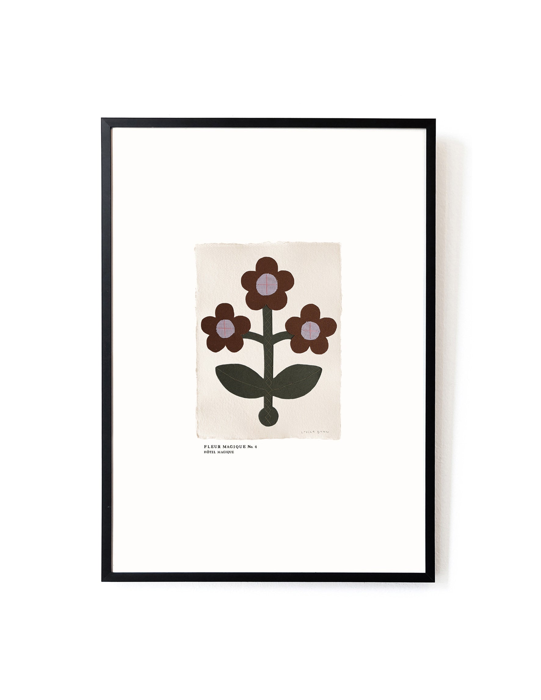 Fleur Magique No.4 by Louisa Dunn-Art Print-A3-Unframed-Hôtel Magique