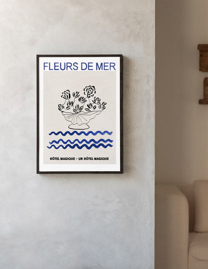 Fleurs de Mer Art Print – Archive Sale Edition-Art Print-Hôtel Magique