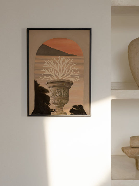 Golden Hour by Kit Lintin-Art Print-A3-Unframed-Hôtel Magique