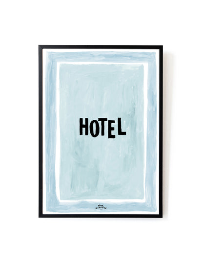 Hotel Art Print – Archive Sale Edition-Art Print-Hôtel Magique