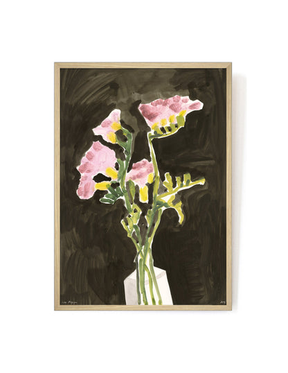 Idle by Ruschka du Toit Gird-Art Print-A3-Oak-Hôtel Magique