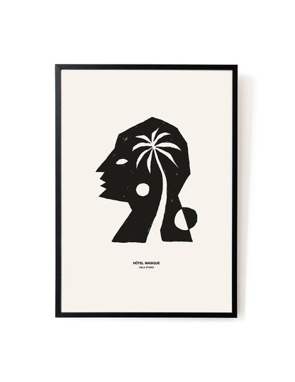 Island Dreaming by Ugla Studio-Art Print-A3-Unframed-Hôtel Magique