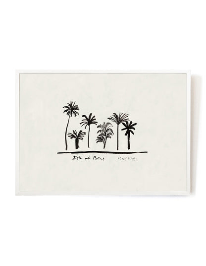 Isle of Palms art print-Art Print-A3-White-Hôtel Magique