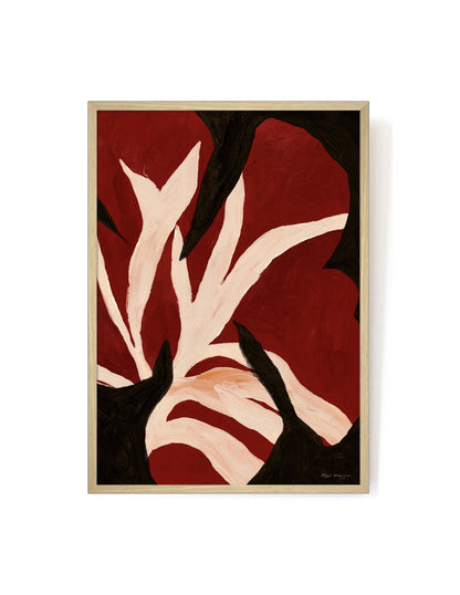 La Fleur Tropicale art print-Art Print-A3-Oak-Hôtel Magique