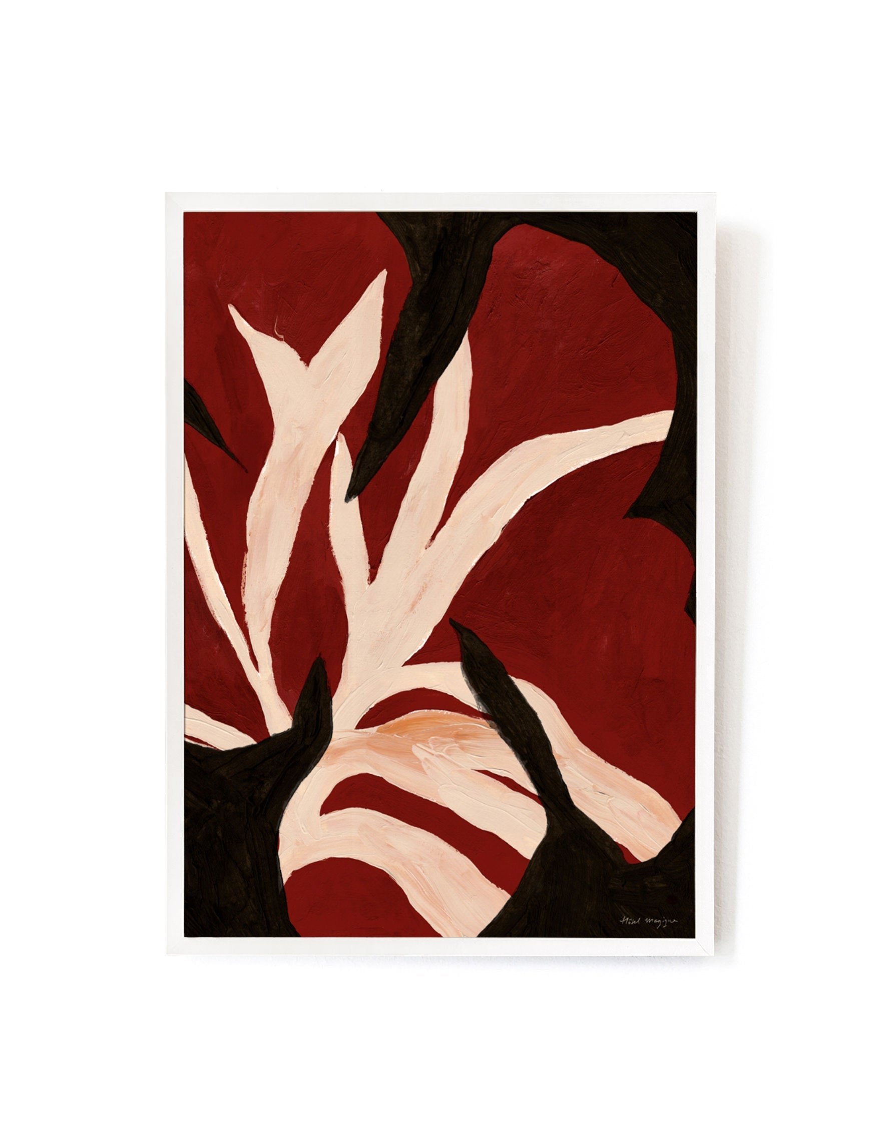 La Fleur Tropicale art print-Art Print-A3-White-Hôtel Magique