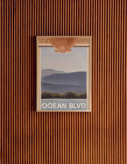 Ocean View by Kit Lintin-Art Print-A3-Unframed-Hôtel Magique