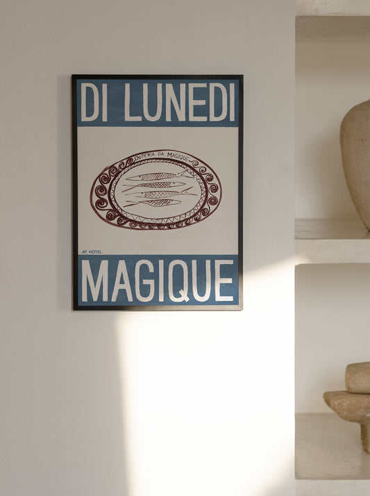 Osteria da Magique by Di Lunedi – Archive Sale Edition-Art Print-A3-Hôtel Magique