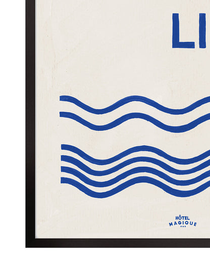 Pool Lines Art Print – Archive Sale Edition-Art Print-Hôtel Magique