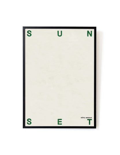 Sunset Art Print – Archive Sale Edition-Art Print-Hôtel Magique