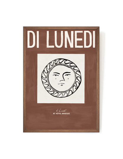 Tabacchi Firenze by Di Lunedi-Art Print-A3-Mahogany-Hôtel Magique
