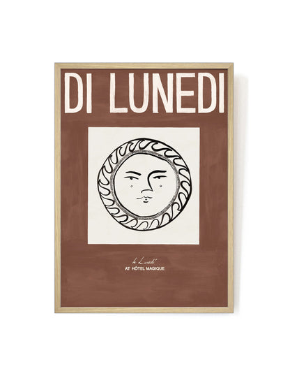 Tabacchi Firenze by Di Lunedi-Art Print-A3-Oak-Hôtel Magique
