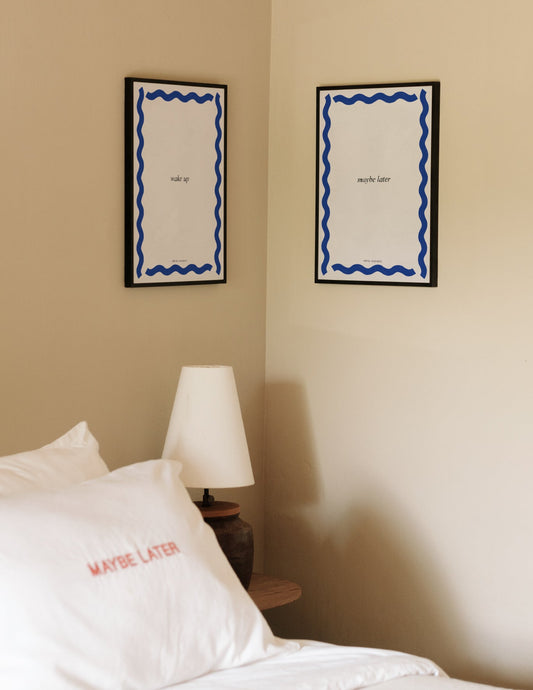 Wake up - Maybe Later Art Print Set – Archive Sale Edition-Art Print-A3-Hôtel Magique