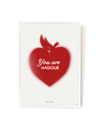 You are Magique by Marine Buffard-Art Print-A3-Unframed-Hôtel Magique
