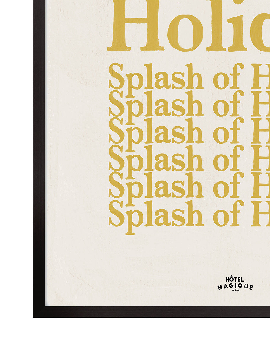 A Splash of Holiday Art Print – Archive Sale Edition-Art Print-Hôtel Magique