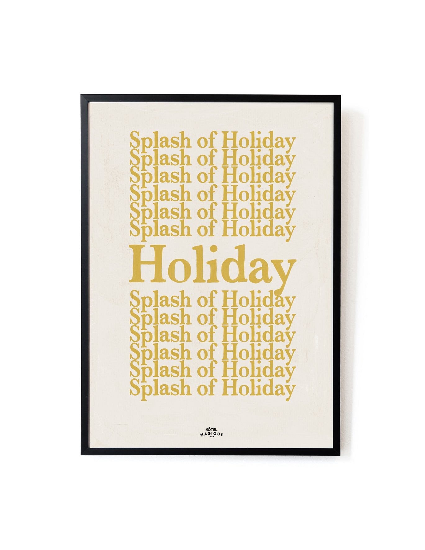 A Splash of Holiday Art Print – Archive Sale Edition-Art Print-Hôtel Magique