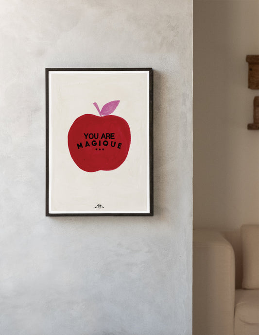 Apple Art Print – Archive Sale Edition-Art Print-Hôtel Magique