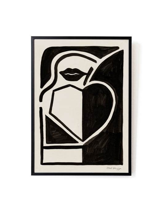 Black Apple Art Print – Archive Sale Edition-Art Print-Hôtel Magique