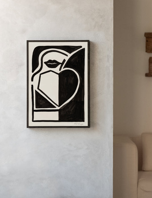 Black Apple Art Print – Archive Sale Edition-Art Print-Hôtel Magique