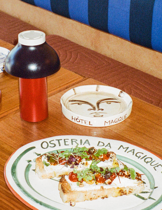 Ciao Enzo sardine plate x Di Lunedi-Hôtel Magique