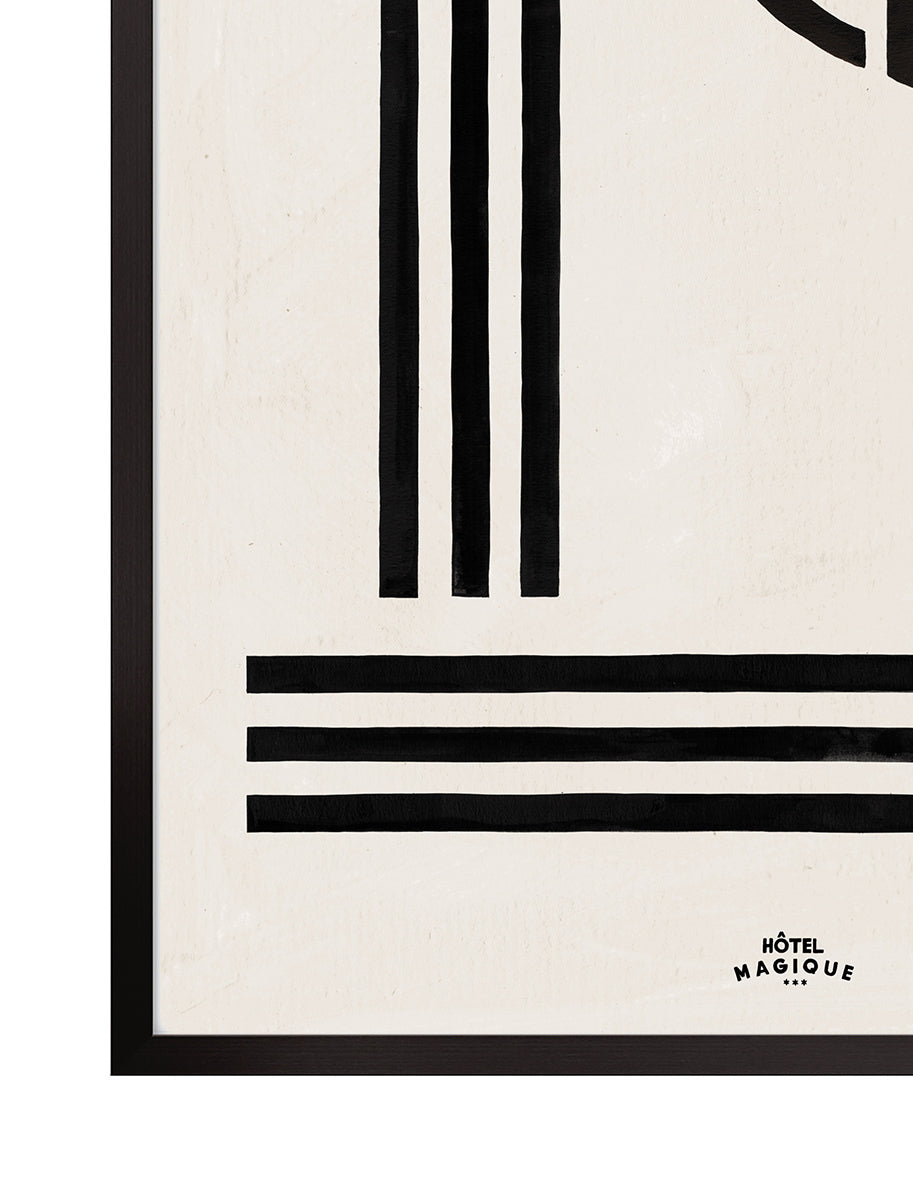 Column and Shell Art Print – Archive Sale Edition-Art Print-Hôtel Magique