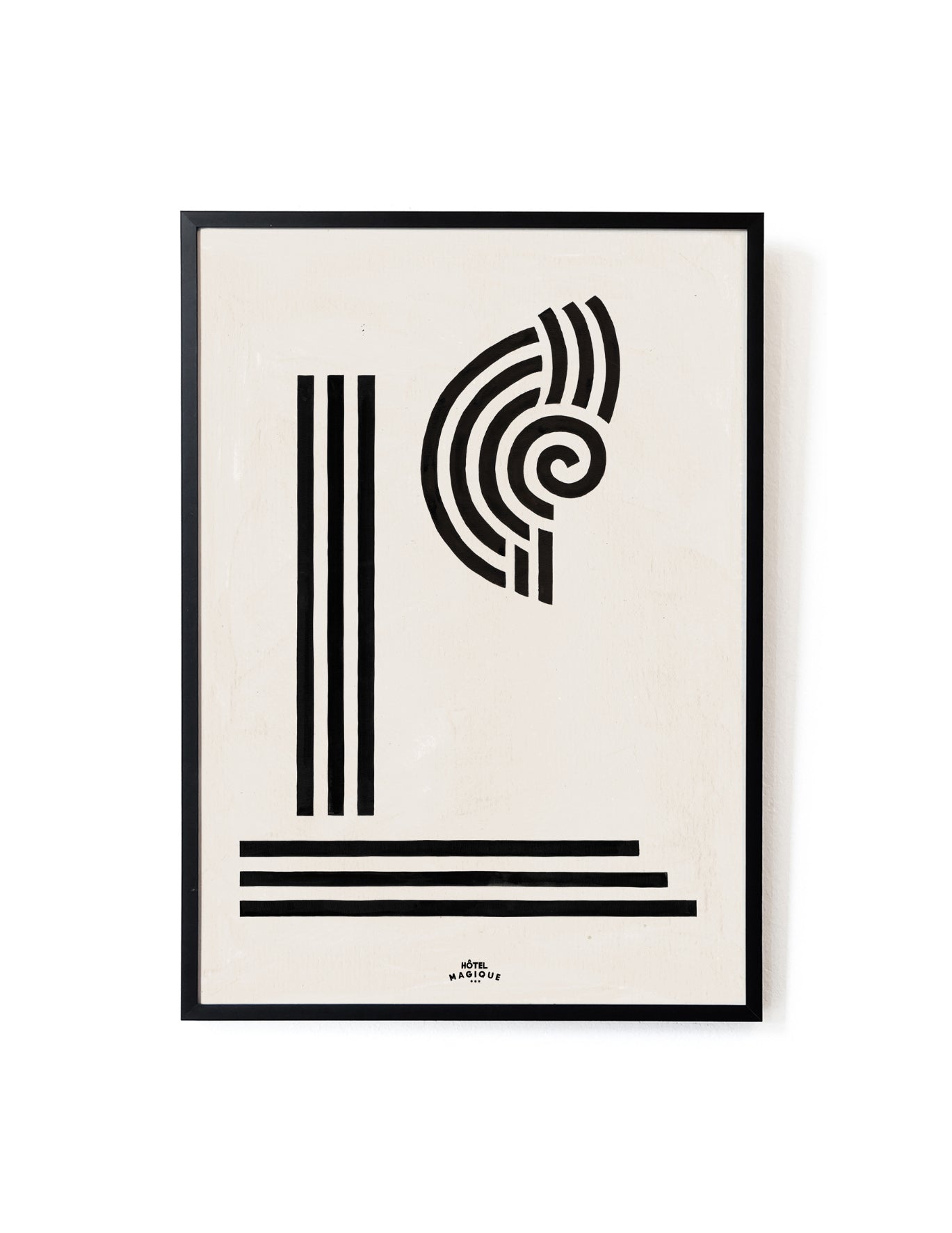 Column and Shell Art Print – Archive Sale Edition-Art Print-Hôtel Magique