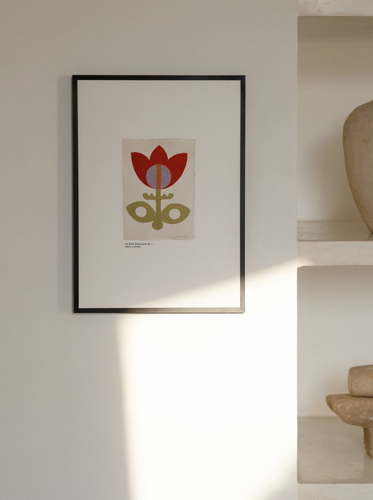 Fleur Magique No.1 by Louisa Dunn-Art Print-A3-Unframed-Hôtel Magique