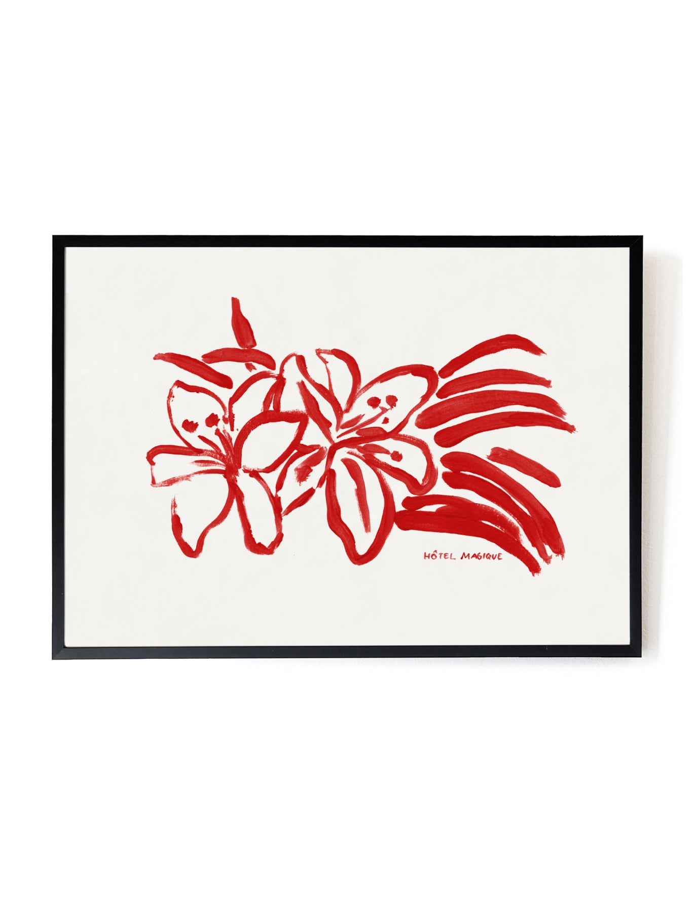 Fleurs Tropicale Art Print – Archive Sale Edition-Art Print-Hôtel Magique