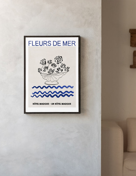 Fleurs de Mer Art Print – Archive Sale Edition-Art Print-Hôtel Magique
