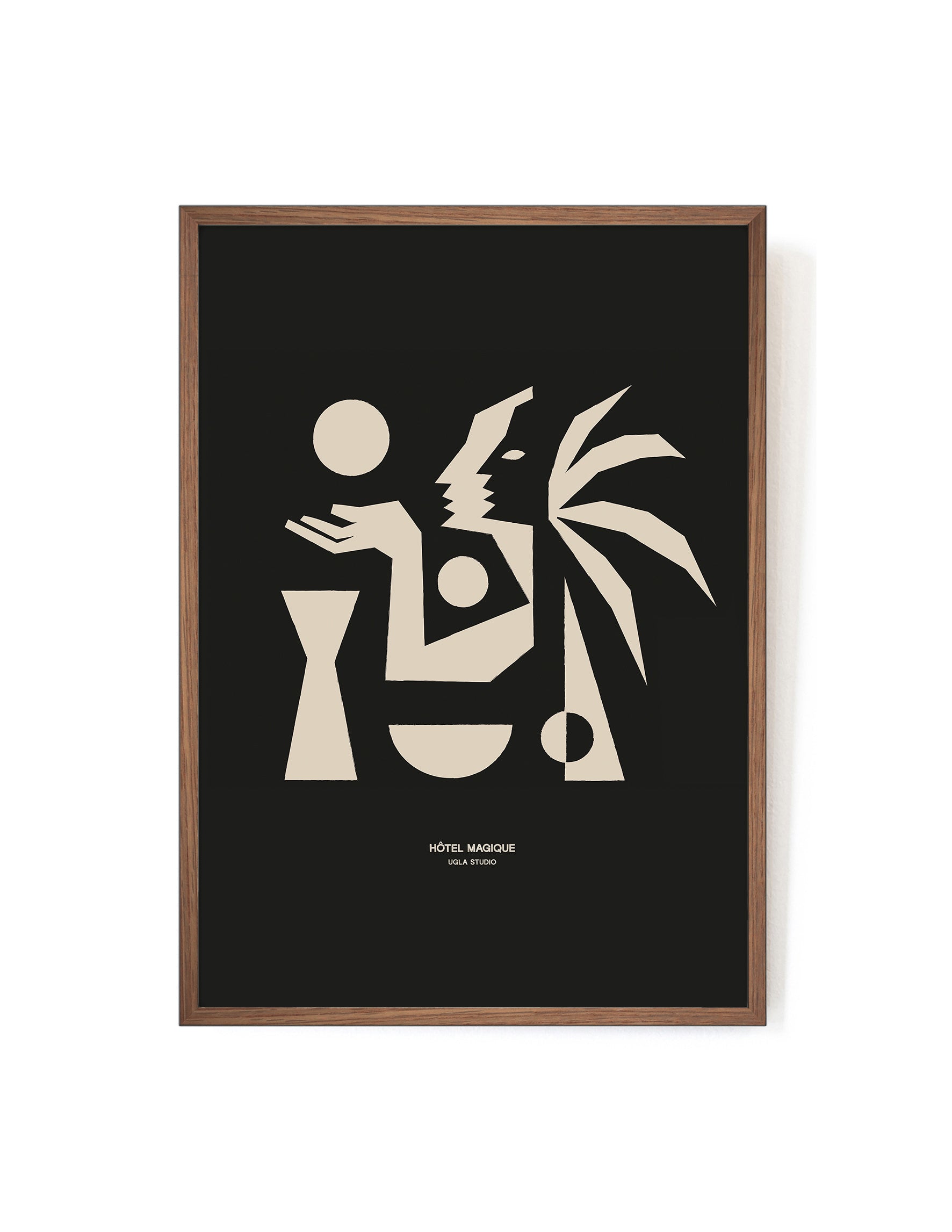 Goddess of the Sun by Ugla Studio-Art Print-A3-Mahogany-Hôtel Magique