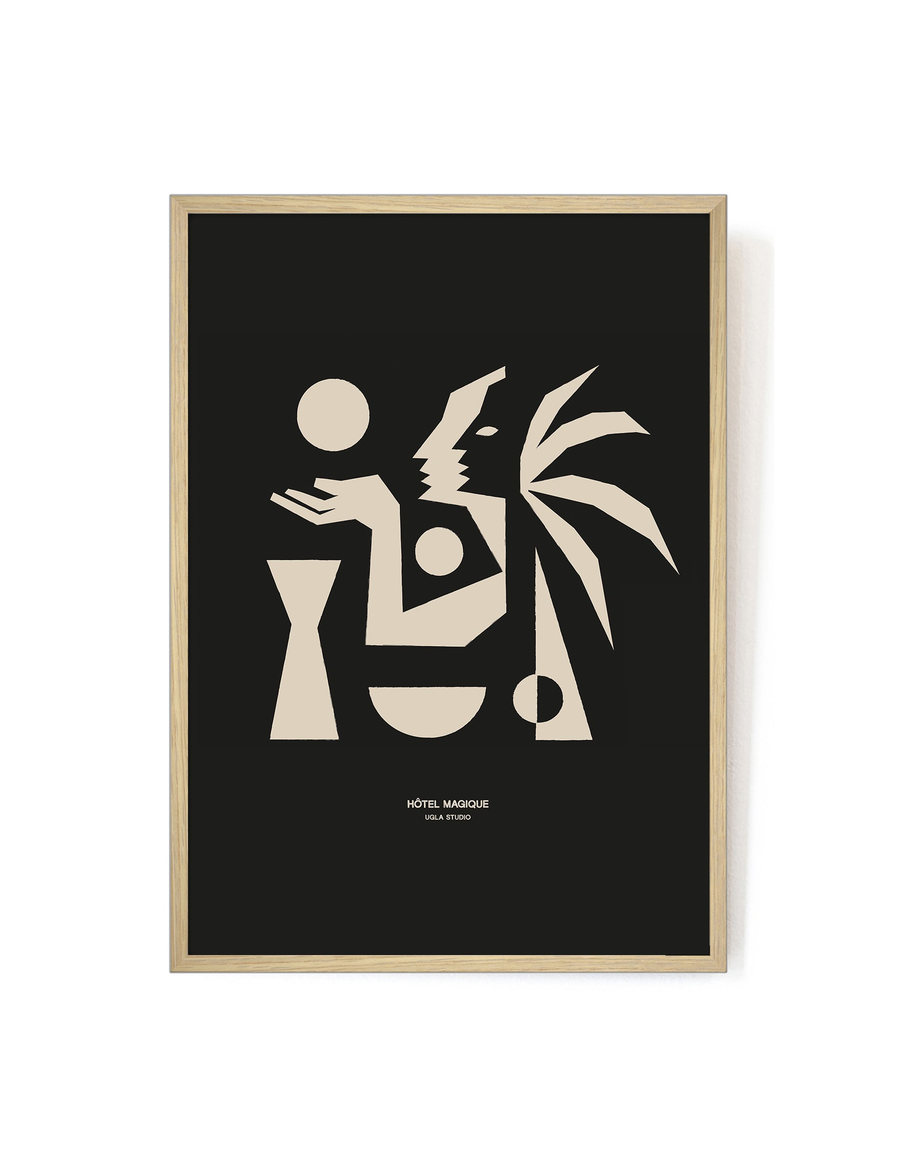 Goddess of the Sun by Ugla Studio-Art Print-A3-Oak-Hôtel Magique