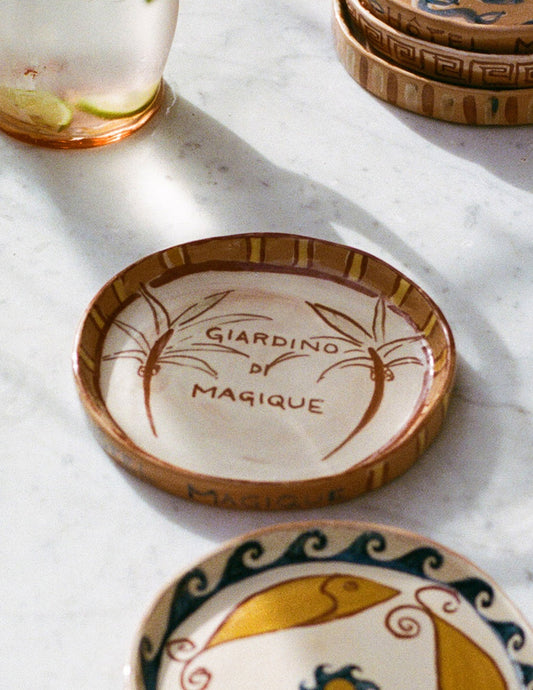 Grandi Giardino plate x Di Lunedi-Hôtel Magique