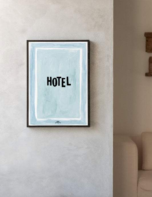 Hotel Art Print – Archive Sale Edition-Art Print-Hôtel Magique