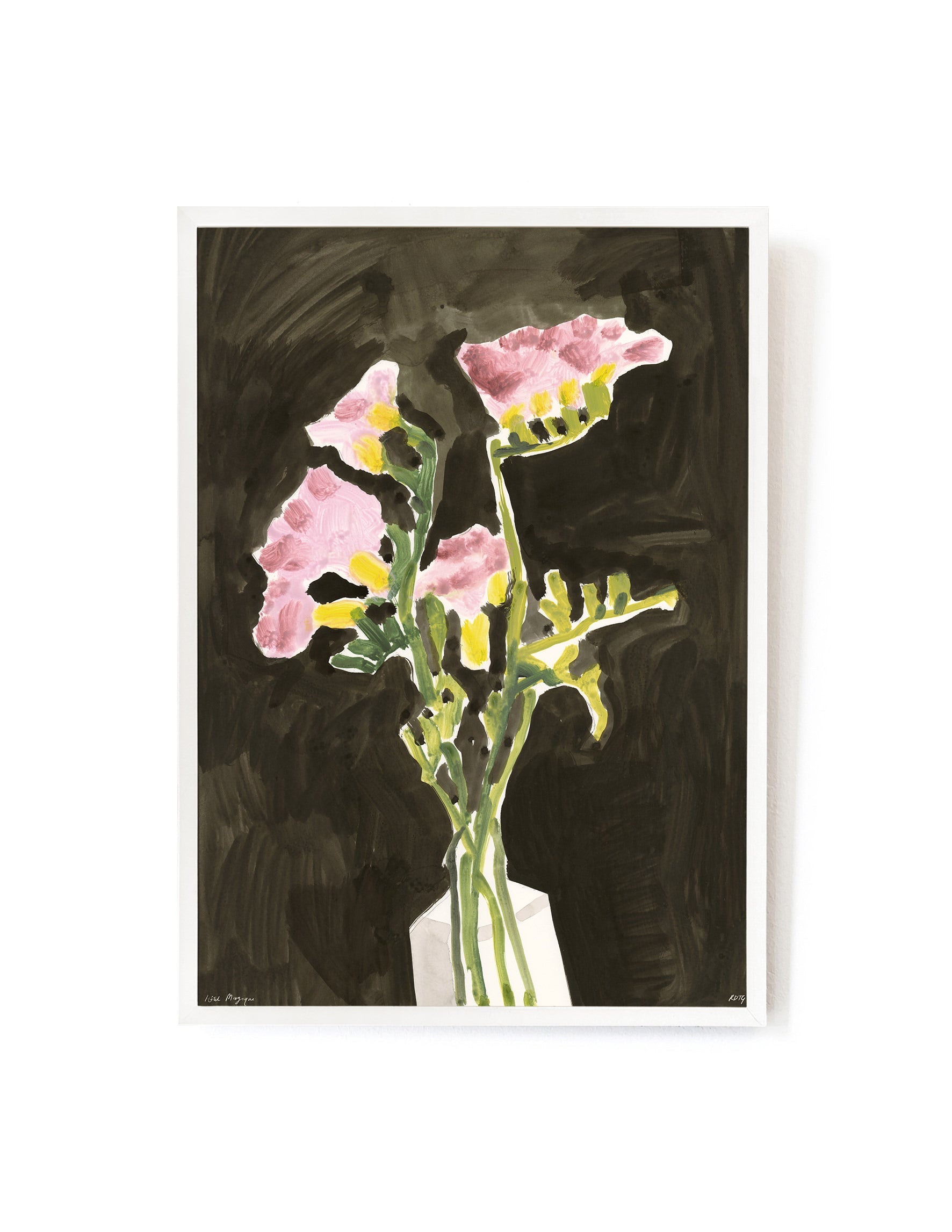 Idle by Ruschka du Toit Gird-Art Print-A3-White-Hôtel Magique