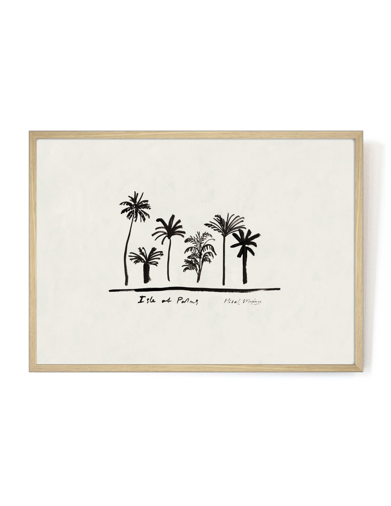 Isle of Palms art print-Art Print-A3-Oak-Hôtel Magique