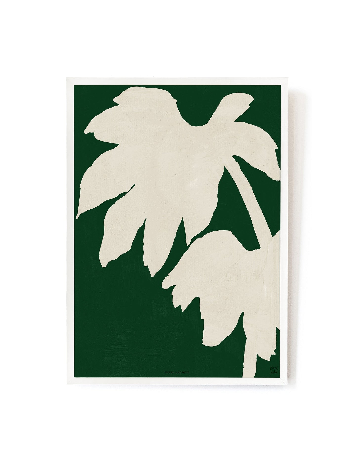 Japonica by Elaine Field-Art Prints-A3-White-Hôtel Magique