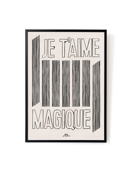 Je T'aime Magique Art Print – Archive Sale Edition-Art Print-Hôtel Magique
