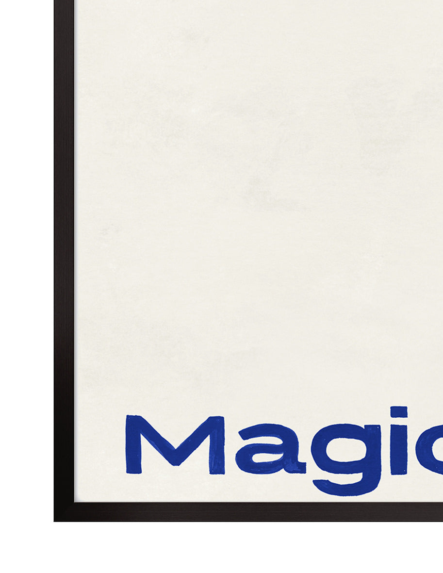 Je T'aime Magique Blue Art Print – Archive Sale Edition-Art Print-Hôtel Magique
