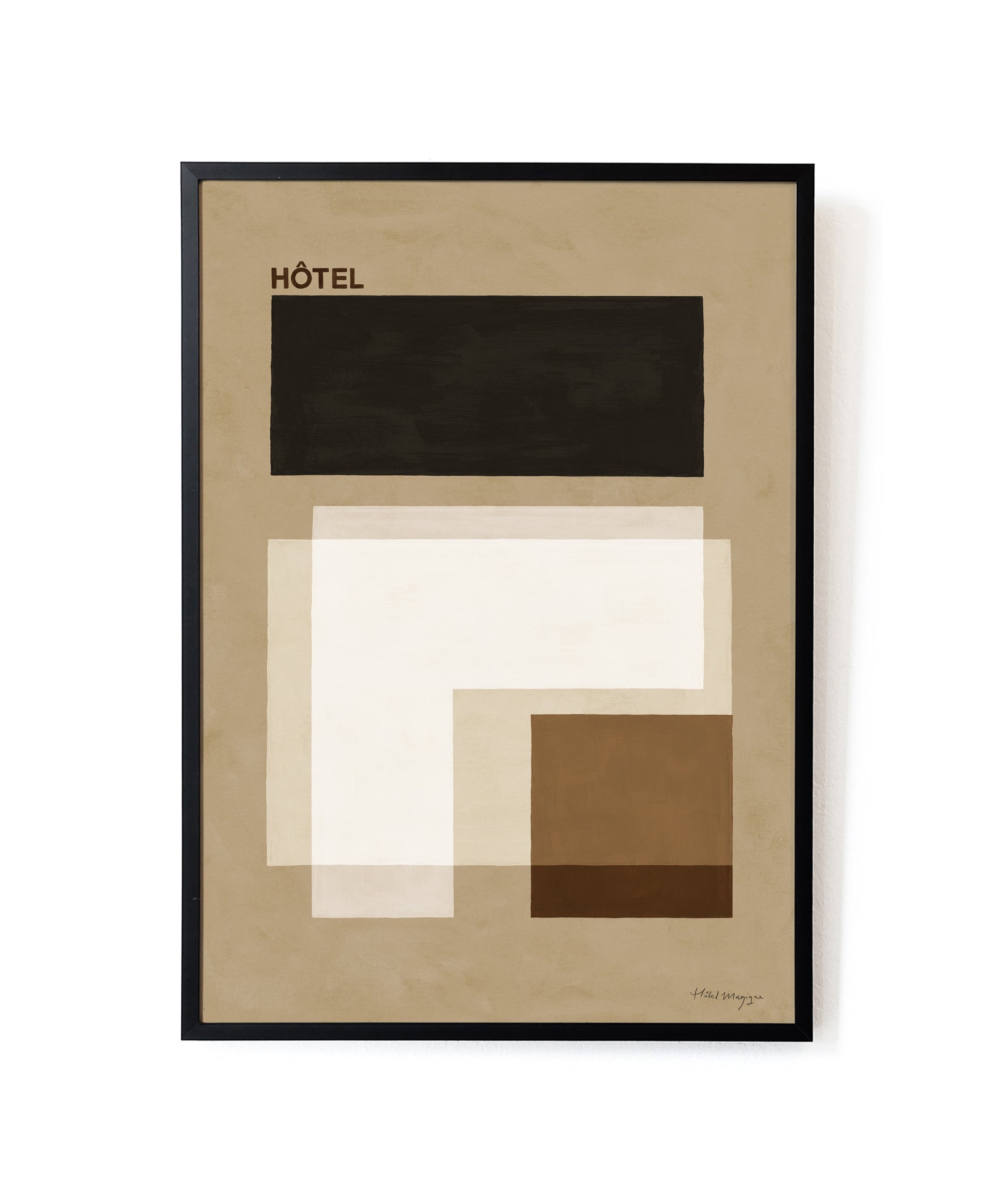 Limited edition Magique art print Nº 6-SIZE A1-Hôtel Magique
