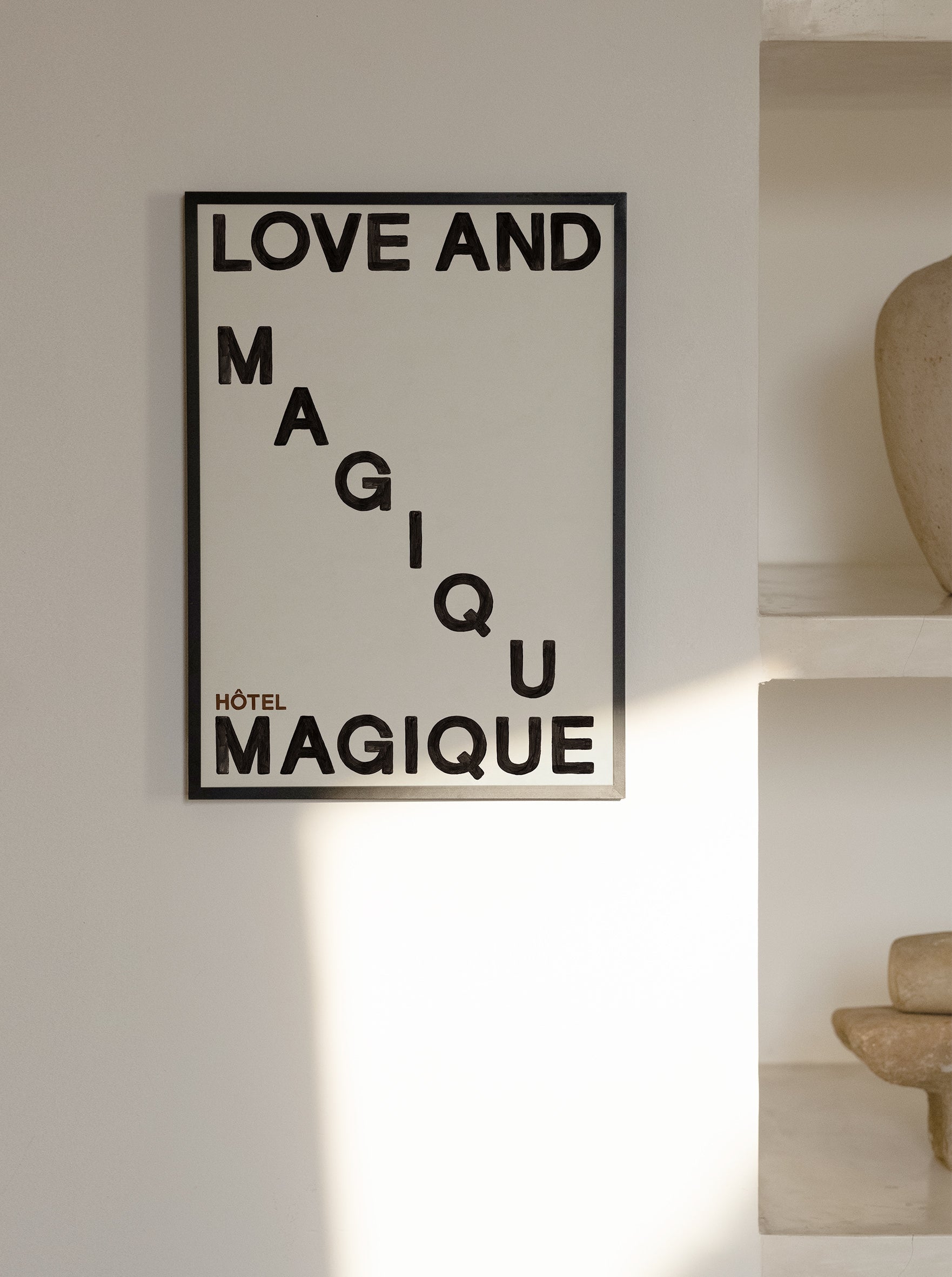 Love and Magique Art Print – Archive Sale Edition-Art Print-A3-Hôtel Magique