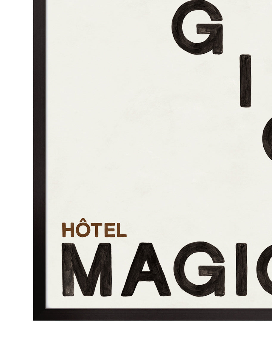 Love and Magique Art Print – Archive Sale Edition-Art Print-Hôtel Magique