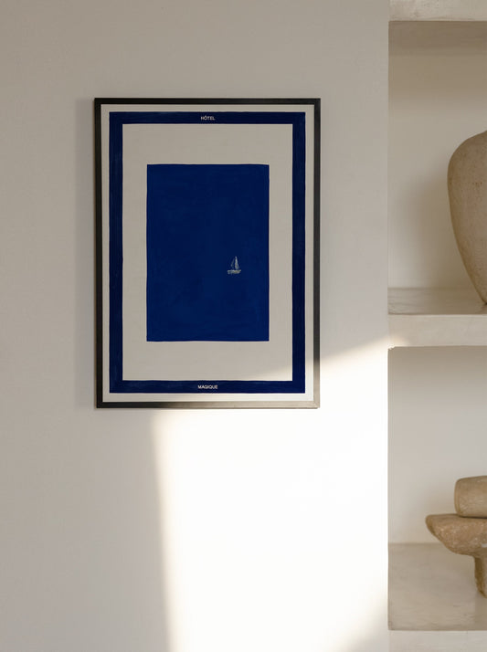 Magique Blue Art Print – Archive Sale Edition-Art Print-A3-Hôtel Magique