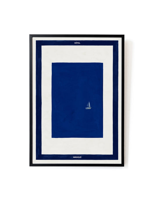 Magique Blue Art Print – Archive Sale Edition-Art Print-Hôtel Magique