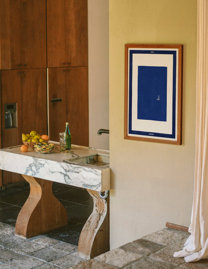 Magique Blue art print-Art Print-A3-Unframed-Hôtel Magique