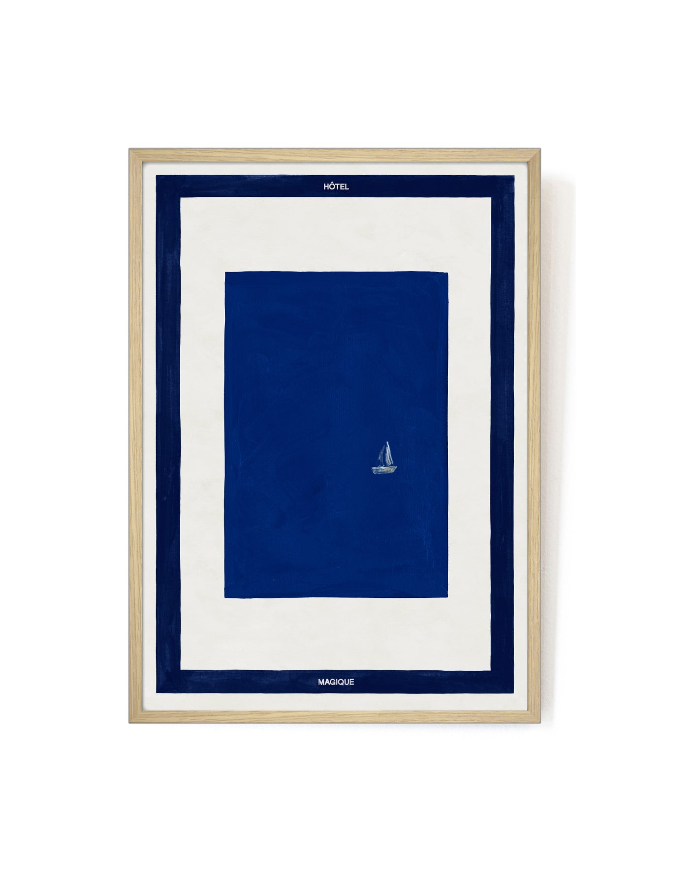 Magique Blue art print-Art Print-A3-Oak-Hôtel Magique
