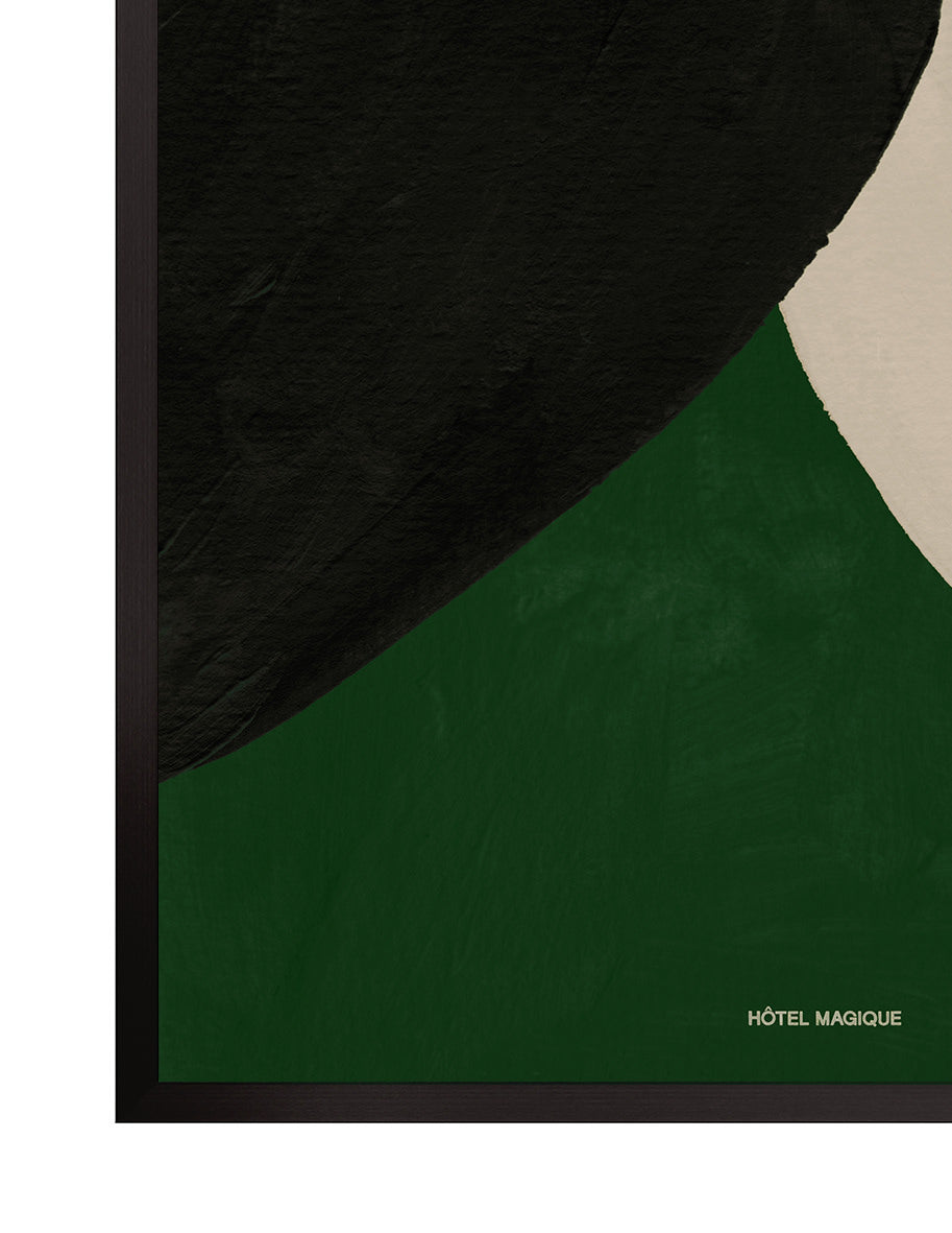 Magique in Green Art Print – Archive Sale Edition-Art Print-Hôtel Magique