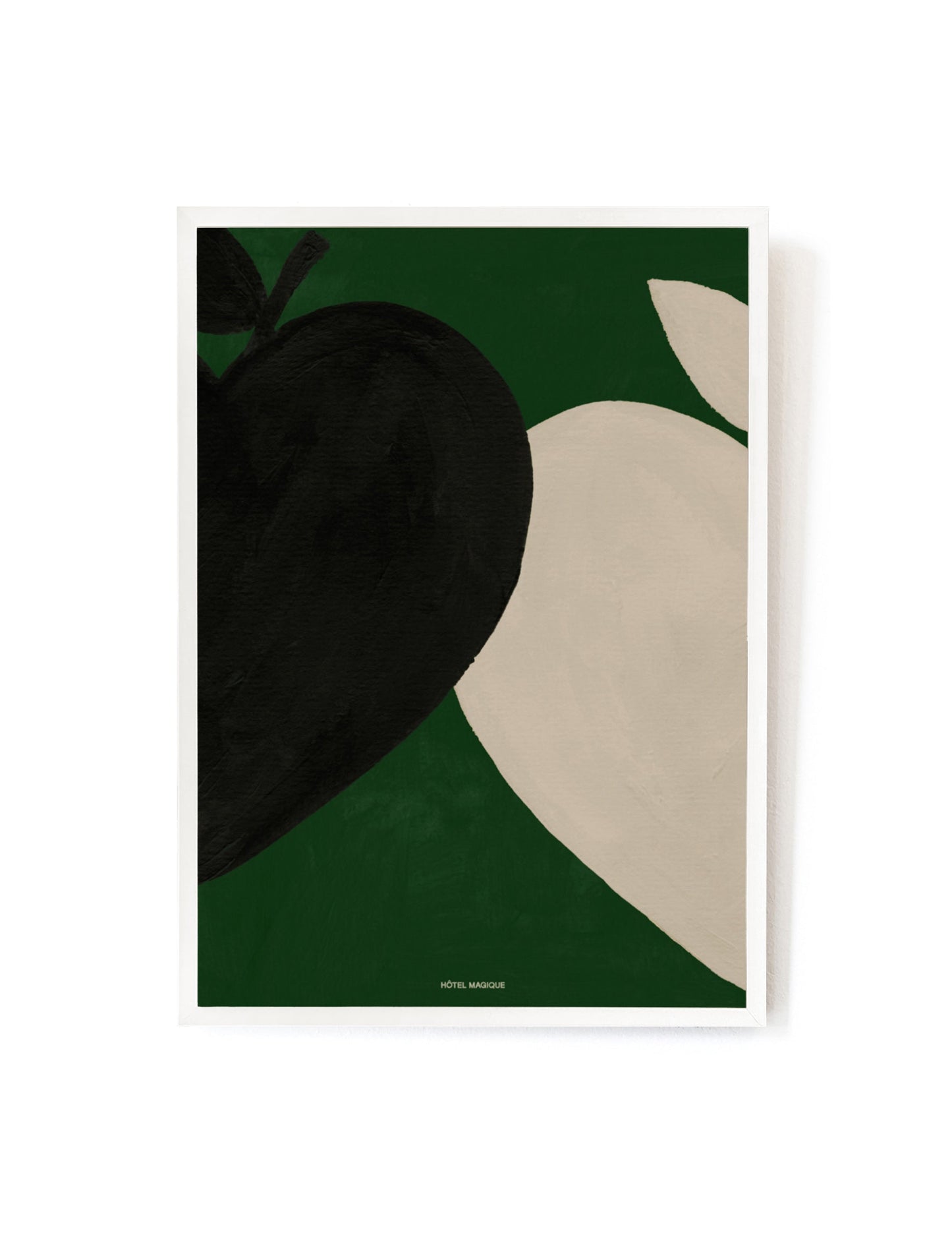 Magique in Green art print-Art Print-A3-White-Hôtel Magique